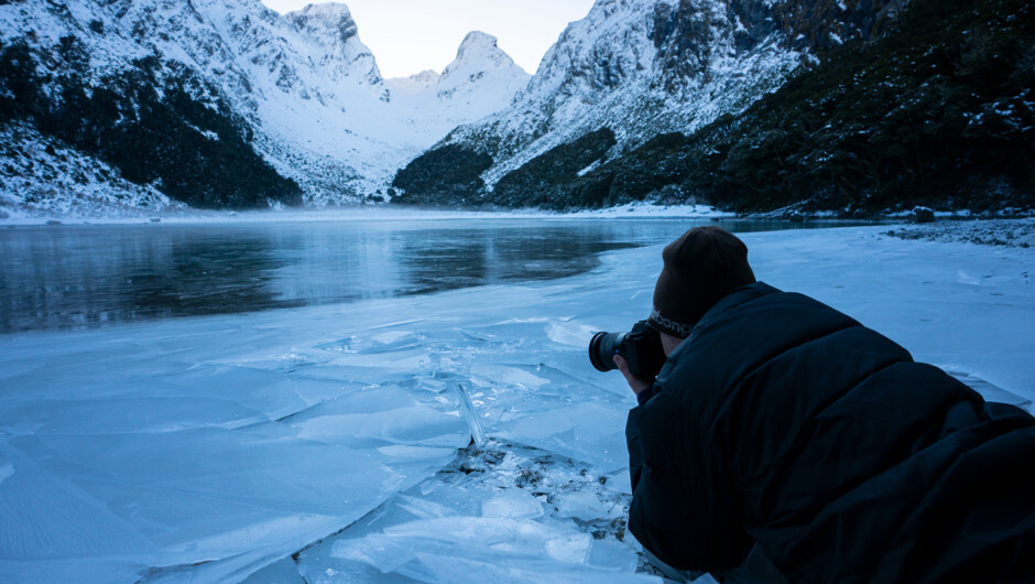 Lake Mackenzie in winter