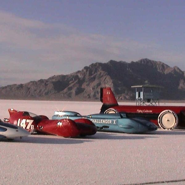 World's Fastest Indian, Utah's salt flats.