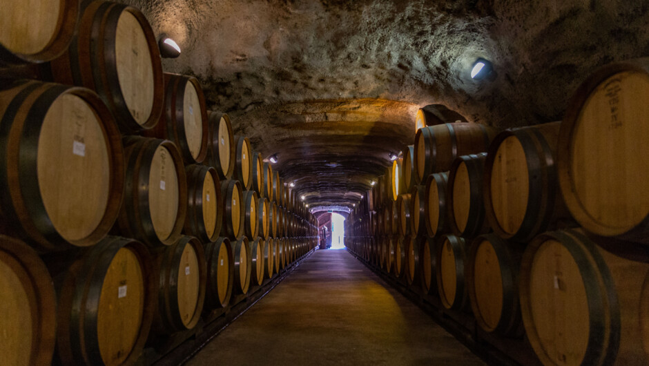 Wine Cave at Gibbston Valley