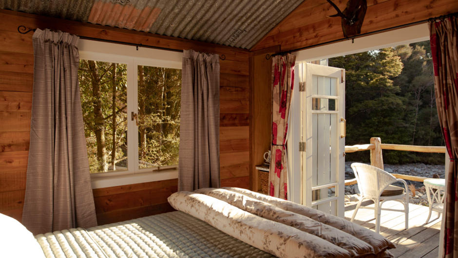 The bedroom hut