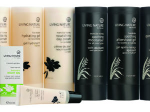 Living Nature's natural beauty products are made in Kerikeri in the pristine Bay of Islands.