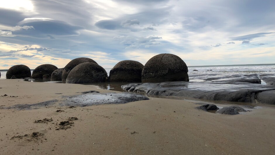 Moeraki Boulders near Dunedin