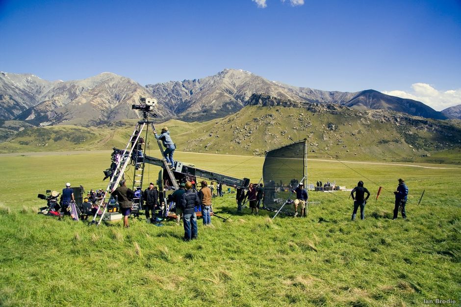 Filming in New Zealand