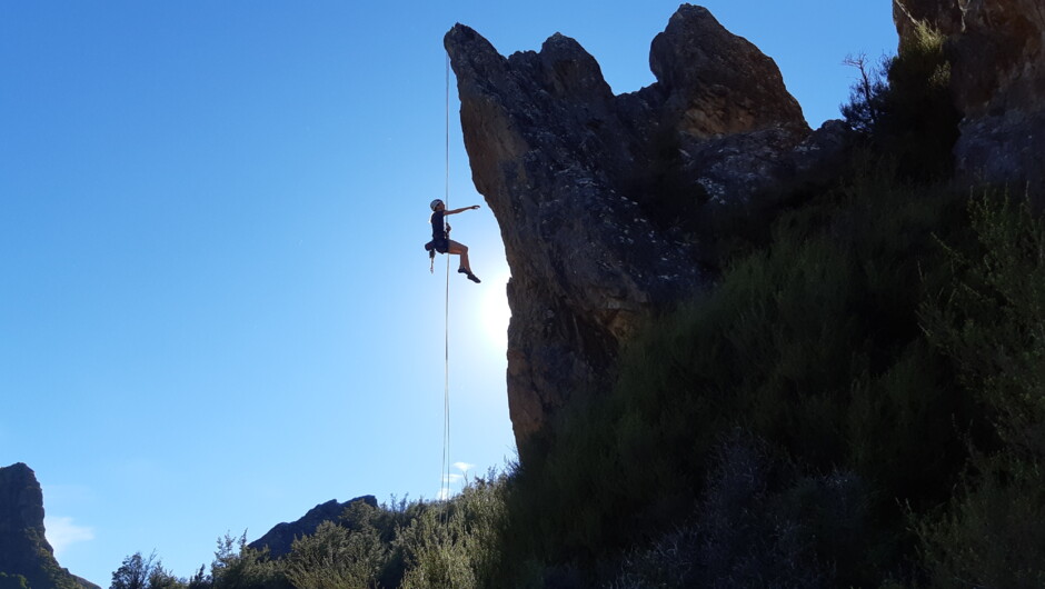 Rock climbing, Mt Somers- Adventure by Nature