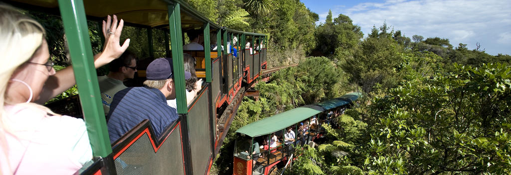 The Famous Driving Creek Railway and Pottery. Just a short drive from your Accommodation at Coromandel TOP 10 Holiday Park