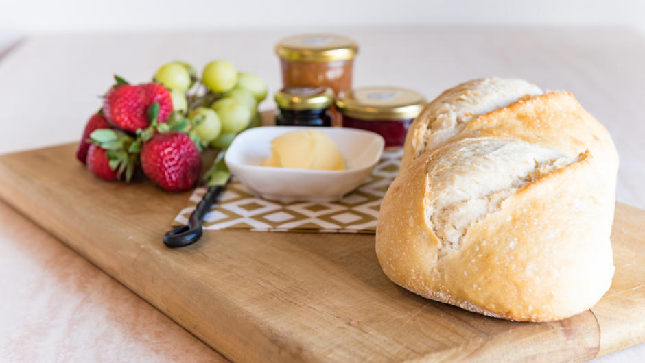 Freshly baked bread delivered to your door
