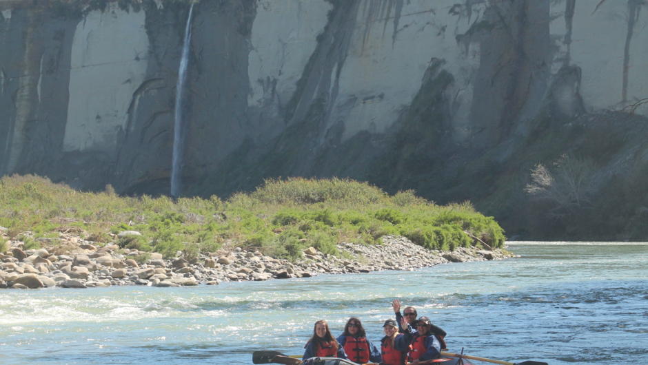 A family rafting trip on the river is fun and quick if you don't have a lot of time.