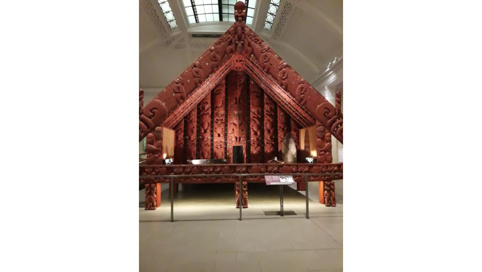 Maori Meeting house.