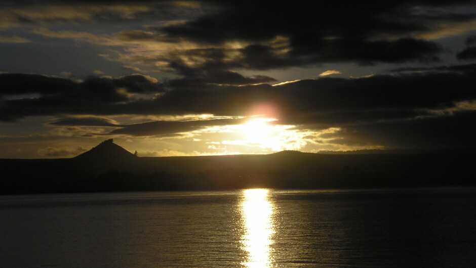 Sunrise over Lake Taupo