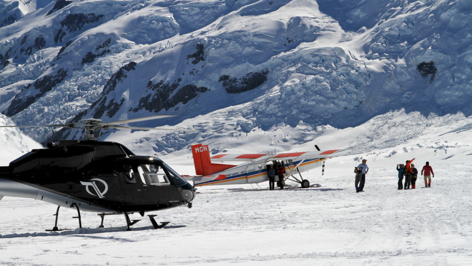Mt Cook ski plane and helicopter