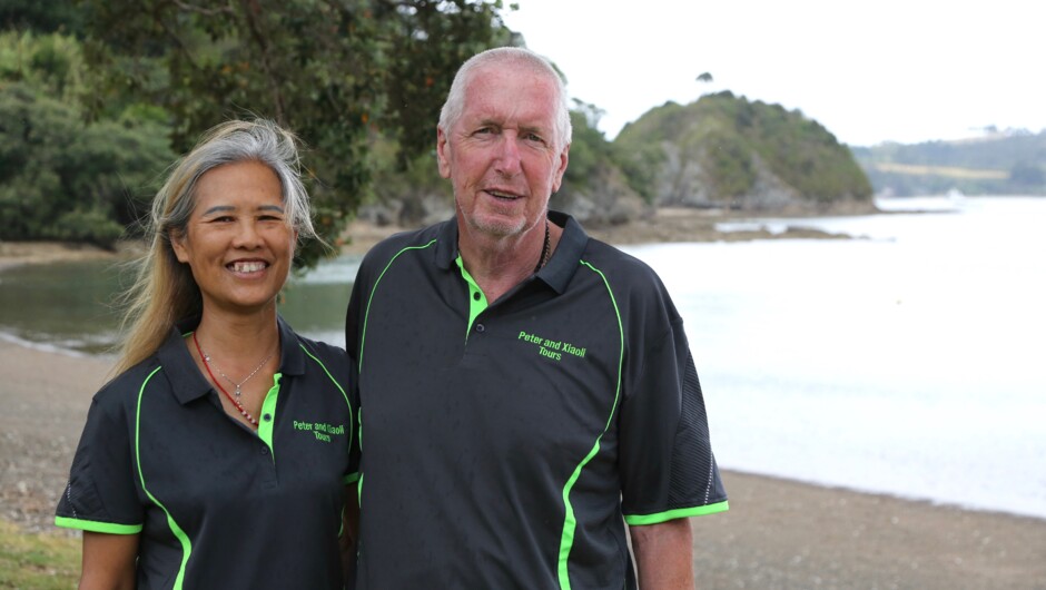 Peter and Xiaoli Birchall - Host and hostess