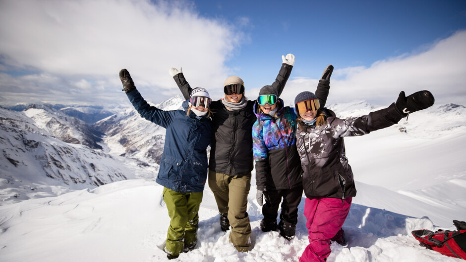 Heliskiing in New Zealand is perfect for intermediates and first timers.