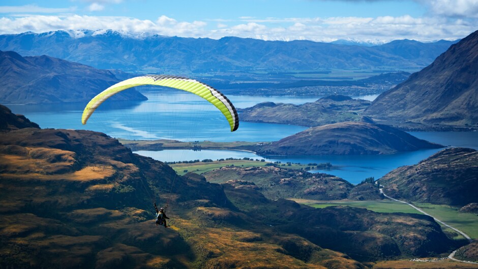 Tandem Paragliding in Wanaka, New Zealand