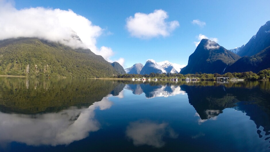 Milford Sound reflections