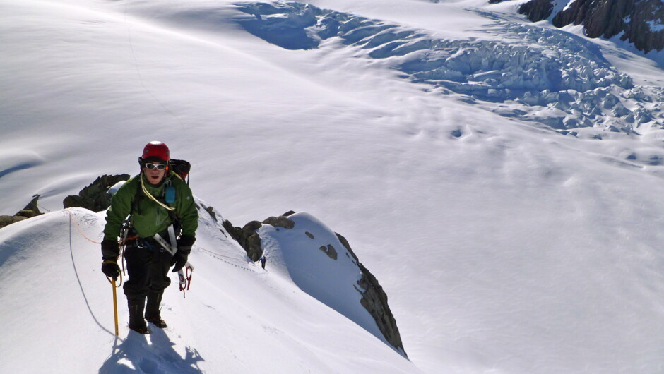 Learning as you go, on the Alpine Expedition Course