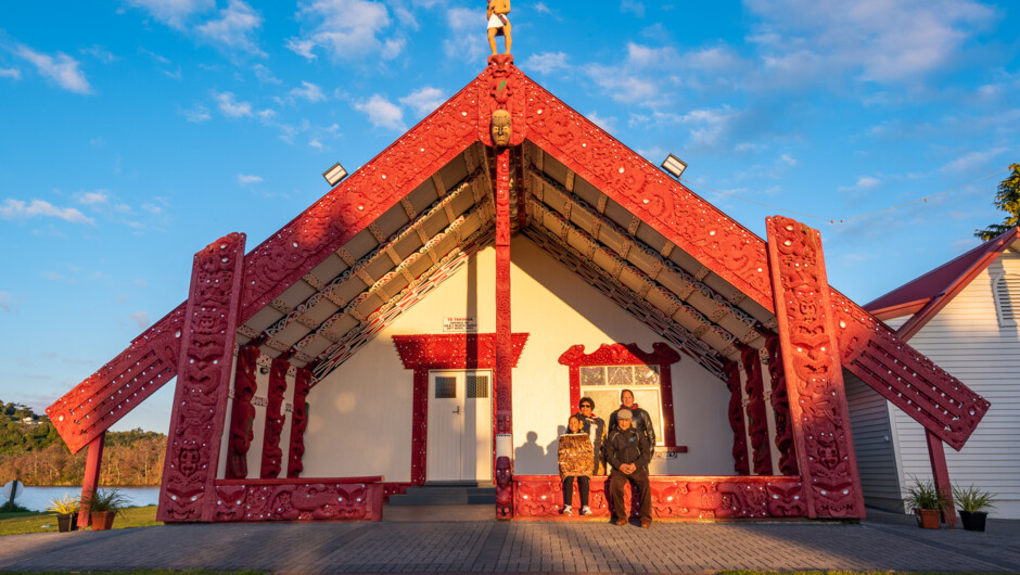 Discover the heritage of our beautiful, scared Marae on tour with Kahukiwi.