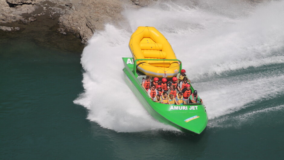 Exhilarating Jetboat Ride Back!