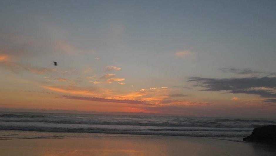 Waipatiki Beach Sunset