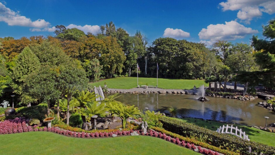 Our magnificent multi-award-winning gardens and fresh water lake.