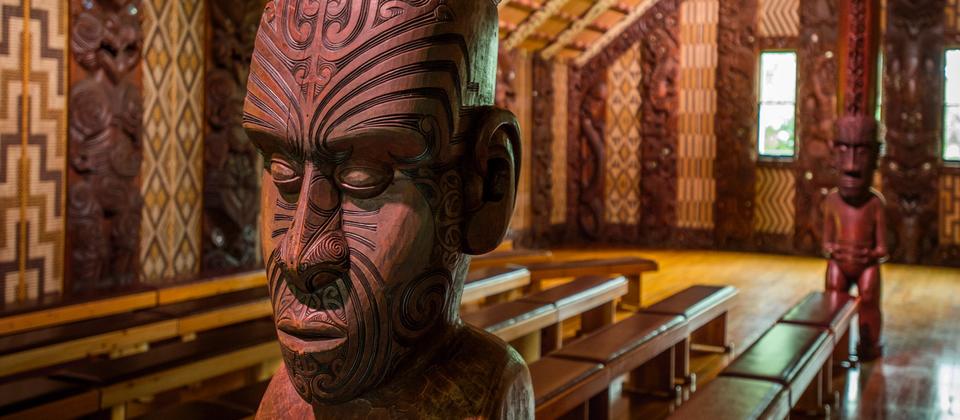 Traditional Māori meeting house