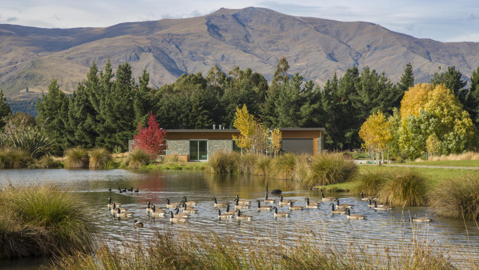 Mountain views and private wetlands