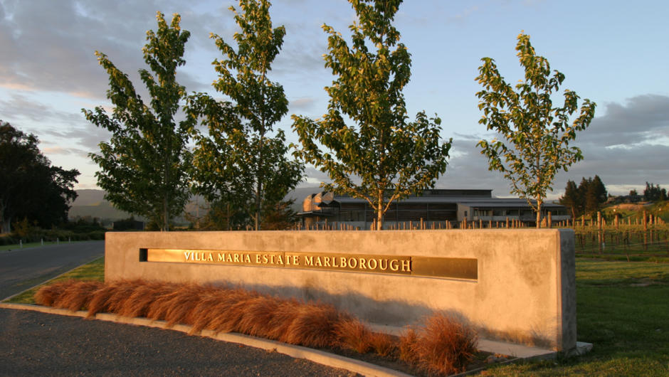 Entrance to our Marlborough winery.