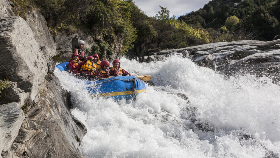 Cascade Rapid on the Shotover River