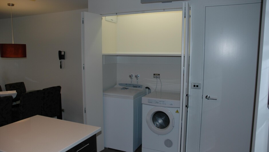 Laundry in all Apartments