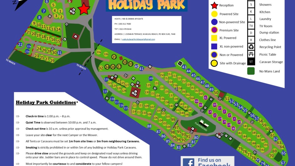 Holiday Park Map