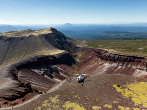 Beautiful views of Mount Tarawera crater