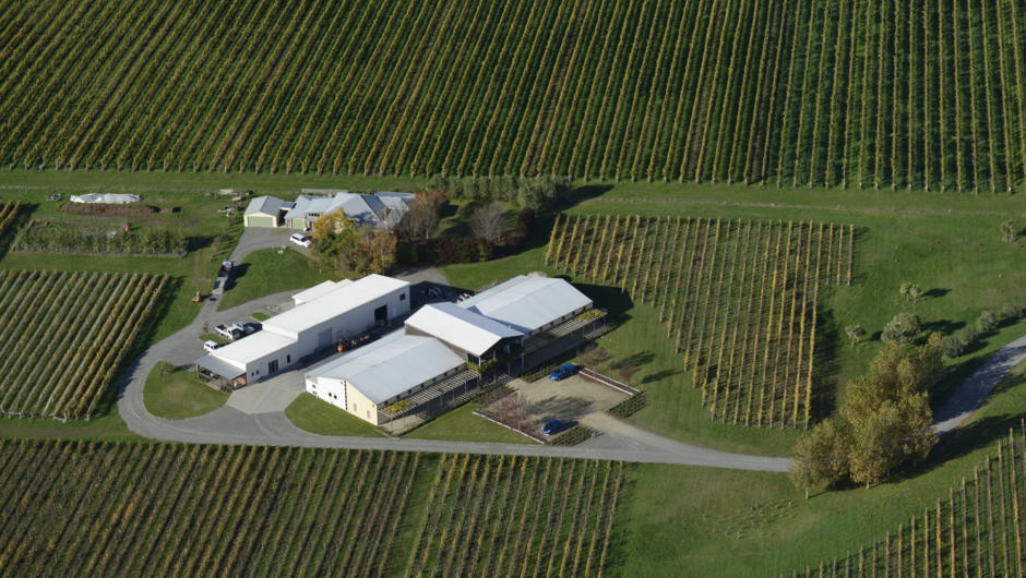 FROMM WINERY from the air