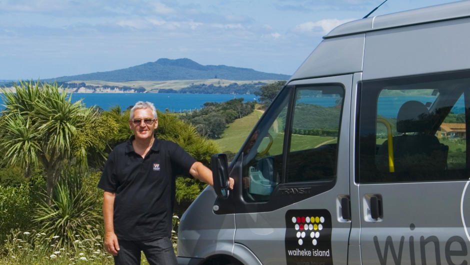 Wayne Eagleton, owner and primary guide - Waiheke Island Wine Tours