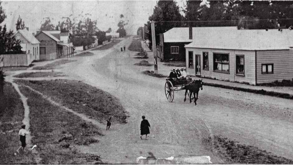 Sunday morning and off to the cemetery after church circa 1890
