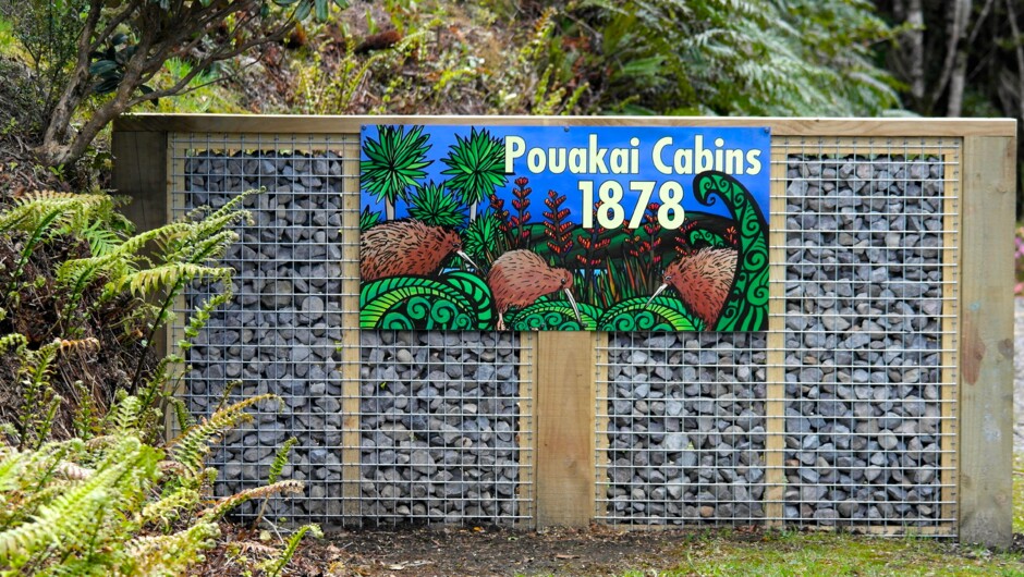 Pouakai Cabins entrance