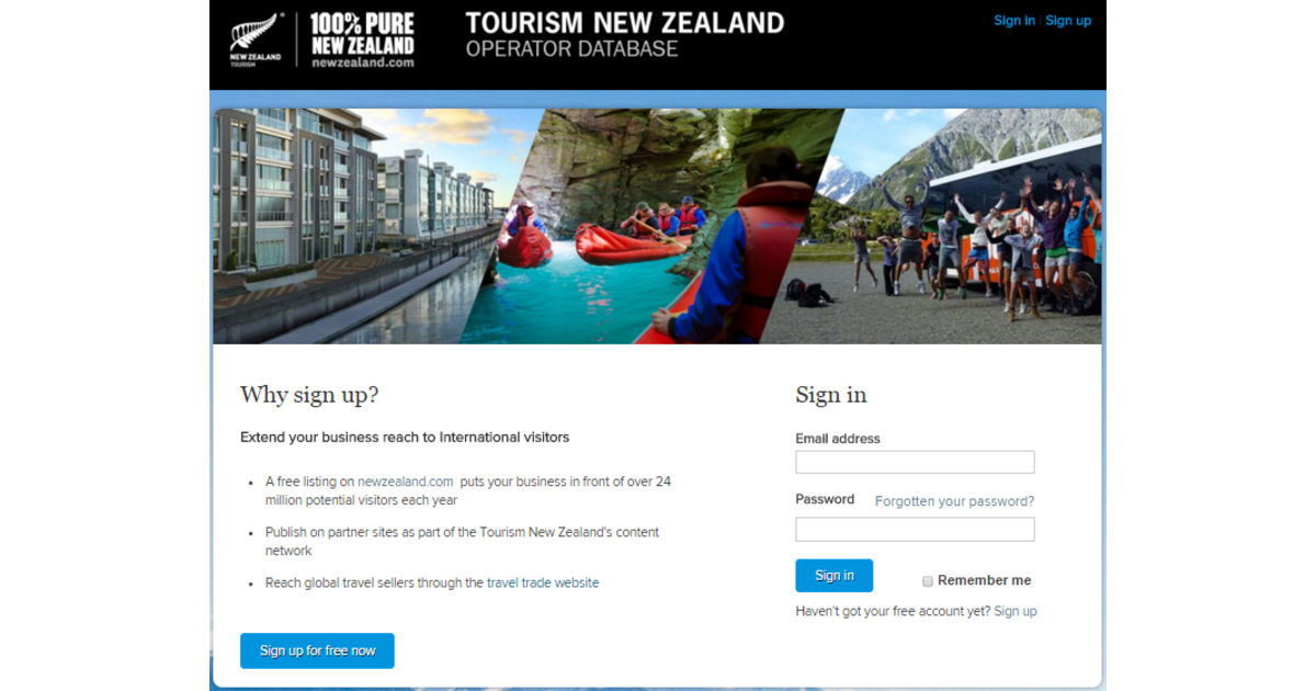 tourism new zealand vacancies