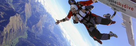 Skydiving is the ultimate way to check out Queenstown New Zealand