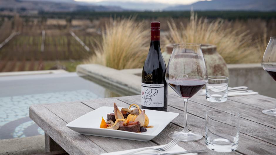 Enjoy a superb winery lunch with a view