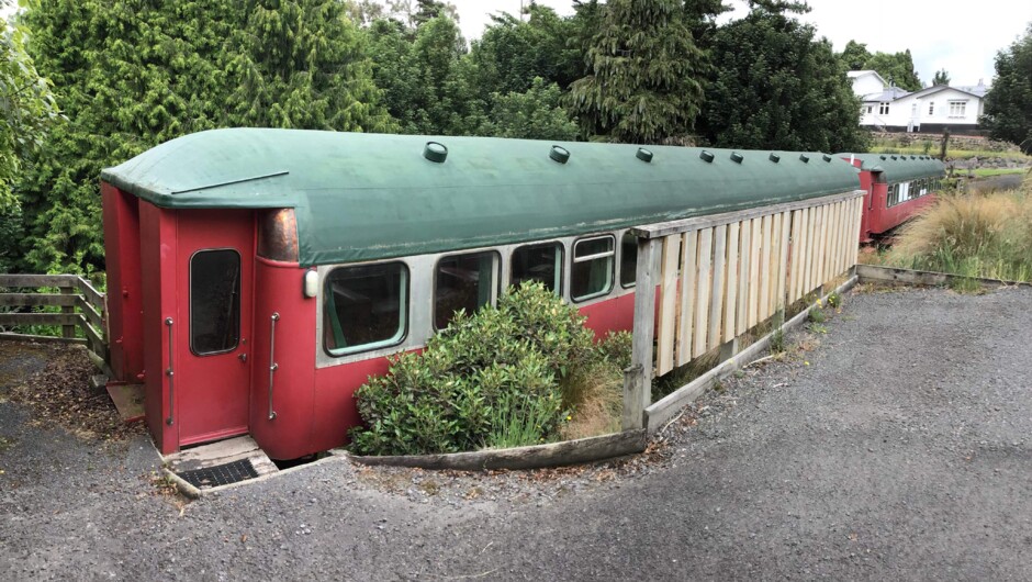 Stay in our historic carriages for a unique experience.