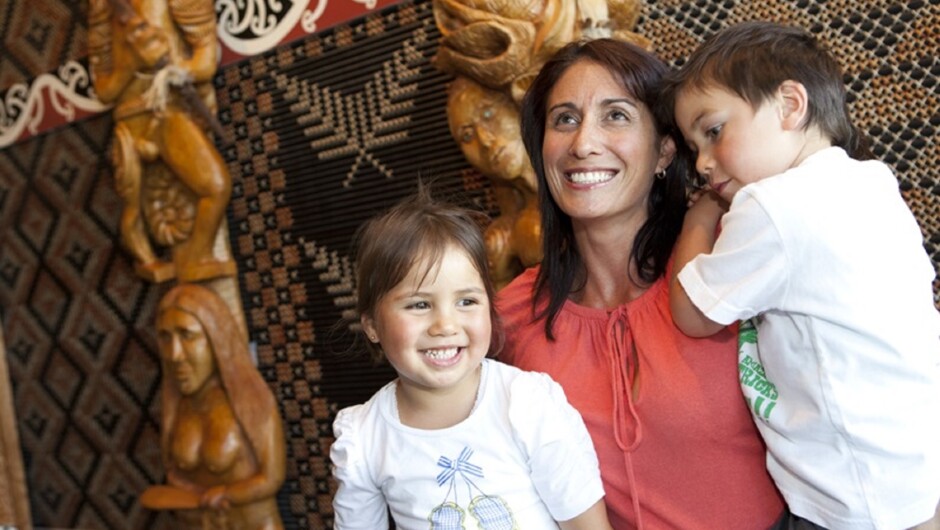 Waikato Museum is family friendly