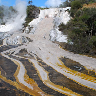 Orakei Korako's colourful geothermal terraces are a highlight.
