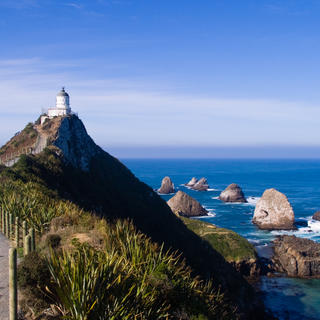 Nugget Point lighthouse, The Catlins, NZ