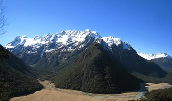 View over the Routeburn Valley