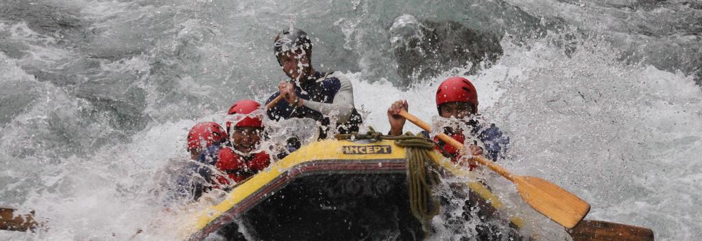 white water rafting