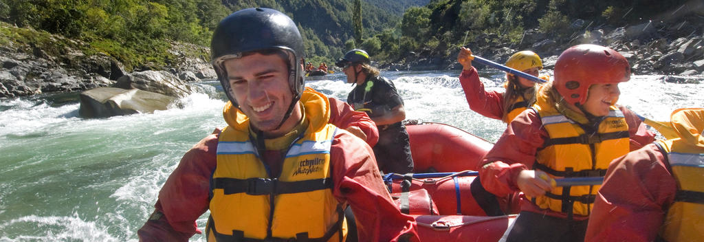 Phil Koeghan recommends white water rafting in the Buller Gorge