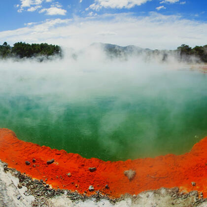Champagne Lake, Waiotapu Geothermal Area
