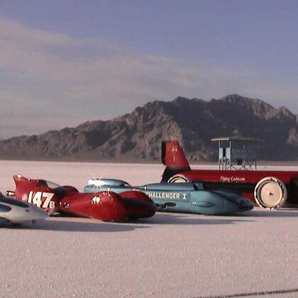 World&#039;s Fastest Indian, Utah&#039;s salt flats.