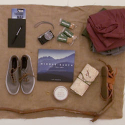 What would you pack for your Hobbit-inspired journey throughout Middle-earth?