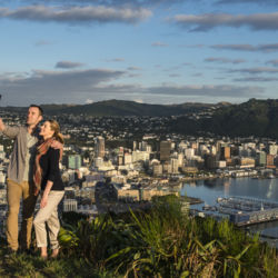 Climb Mt Victoria for spectacular views over Wellington.