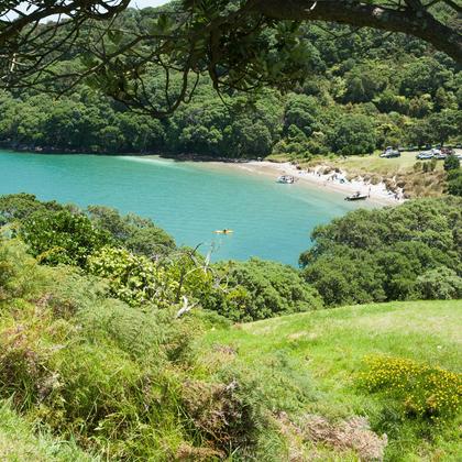 Bowentown at the southern end of Waihī Beach.
