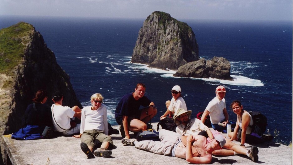 ハイキングで絶景を満喫